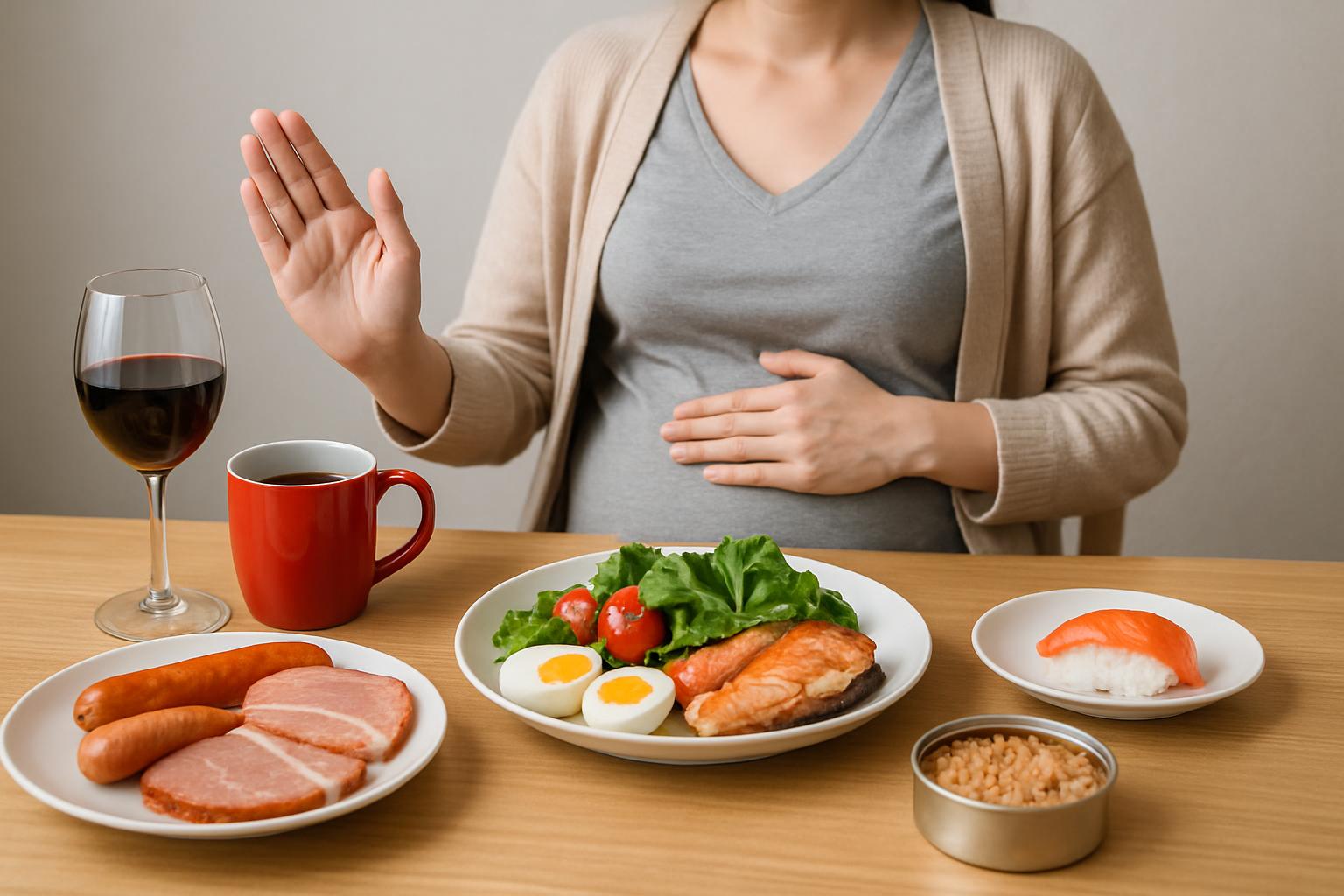 妊活中の食事に気を付ける女性