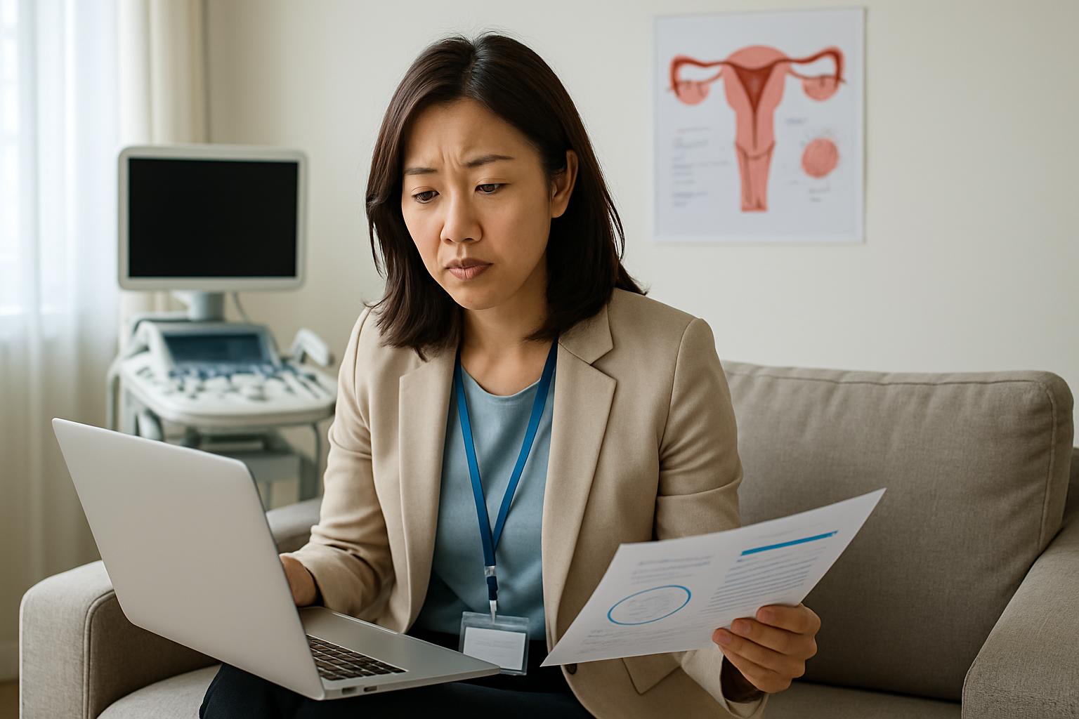 不妊治療と仕事を両立する女性
