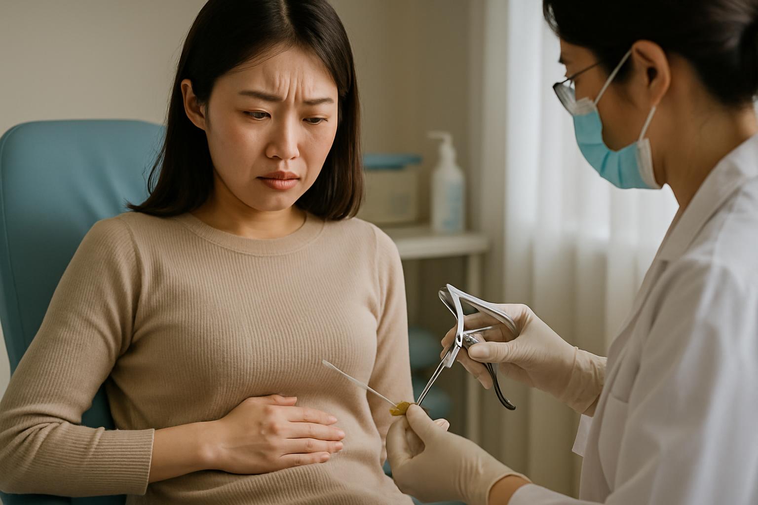 人工授精の痛みに不安な女性