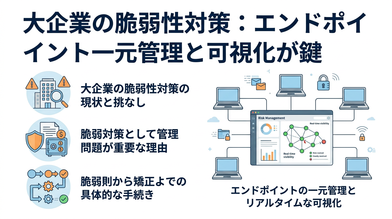 脆弱性対策の重要性とは？具体的な手順も含めてわかりやすく解説