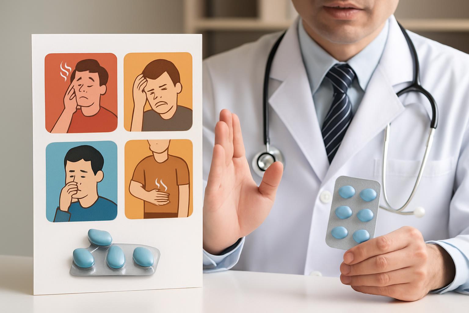 ED治療薬の副作用